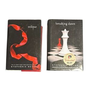 The Twilight Saga..Eclipse and Breaking Dawn Hardcover Books